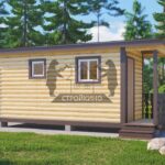 bania brusovay 6х2,3 s terrasoy